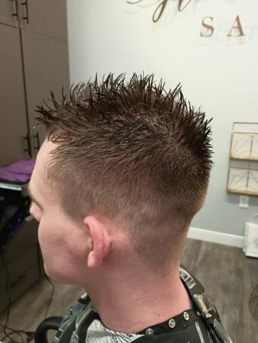 Mens haircut