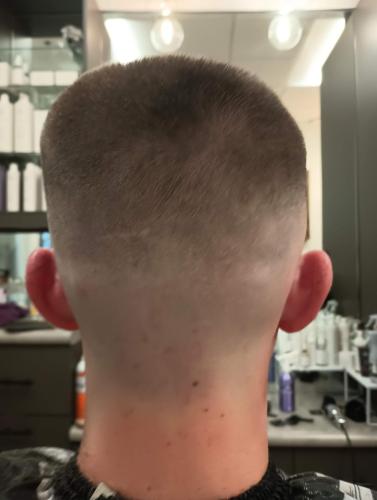 Mens haircut